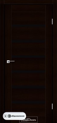 Дверное полотноо FLORIDA Венге премиум FLORIDA_WP_black фото
