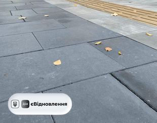 Тротуарна плитка Бруквей 60 Графіт СТ202411825 фото
