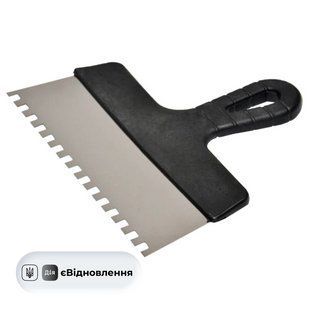 Шпатель 200 зуб 8*8 мм Сталь 37159 СТ202411962 фото