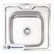 Кухонна мийка Lidz 5050 0,6 мм Satin (LIDZ5050SAT06) SD00040830 фото 1