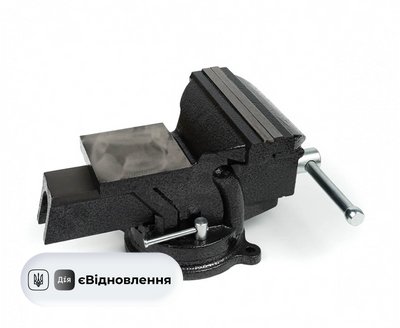 Тиски слюсарні поворотні 150 мм Polax арт.25-101 25-101 фото
