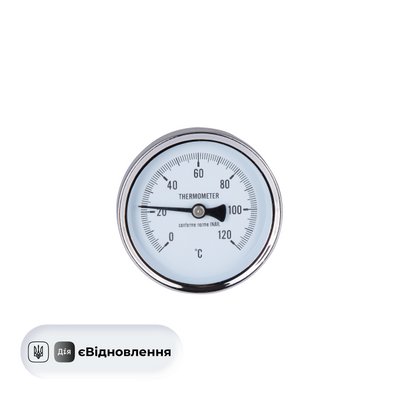 Термометр SD Plus 120ºC 63 мм, заднее подключение SD174100MMК SD00046761 фото