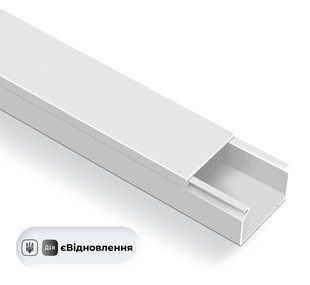 Кабельний канал з подвійним замком Neomax 80х60 мм 3925902000 NX3212 СТ202413096 фото