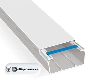 Кабельний канал з подвійним замком Neomax 100х60 мм 3925902000 NX3214 СТ202413082 фото