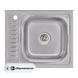 Кухонна мийка Lidz 6050-R 0,6 мм Satin (LIDZ6050R06SAT) SD00037175 фото 1