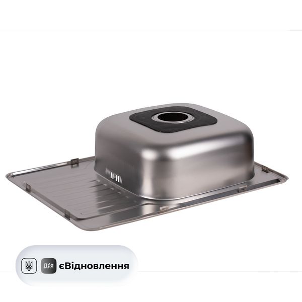 Кухонна мийка Lidz 6950 0,8 мм Micro Decor (LIDZ6950MDEC) SD00040855 фото