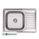Кухонна мийка Lidz 6950 0,8 мм Micro Decor (LIDZ6950MDEC) SD00040855 фото 1