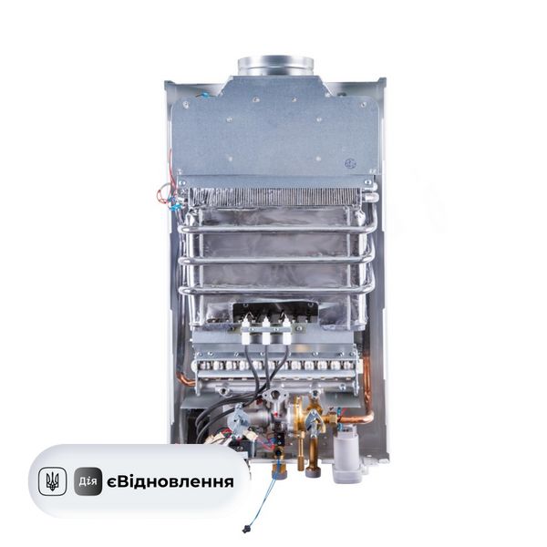 Колонка газова димохідна Thermo Alliance JSD20-10GD 10 л панель скляна Black SD00030725 фото