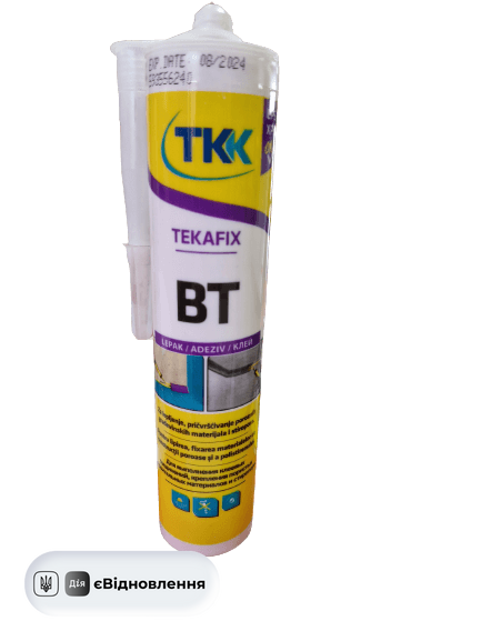 Монтажный клей на акрилатной дисперсии TEKAFIX ВТ 300 ml 50702 фото